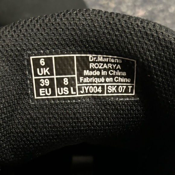 Dr. Martens Rozarya Casual Canvas Shoes High Top Women’s 8 - Picture 7 of 7